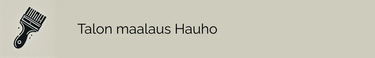 Talon maalaus Hauho